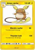 Alolan raichu
