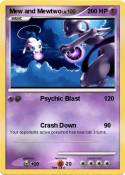 Mew and Mewtwo