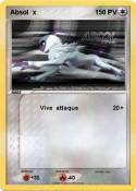 Absol x
