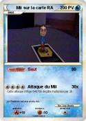 Mii sur la cart