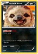 Sloth of doom