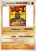 cereal box 9999