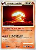nuclear explosi
