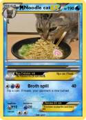 Noodle cat