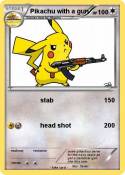 Pikachu with a