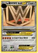 WWE Belt