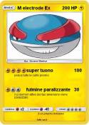 M electrode