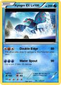 Kyogre EX Lv100