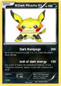 M Dark Pikachu