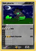 dark pikachu