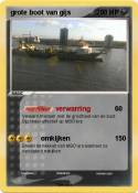 grote boot van