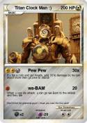 Titan Clock Man
