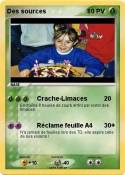 Des sources
