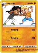 fighting