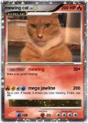 mewing cat