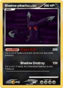 Shadow pikachu