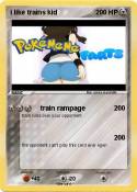i like trains