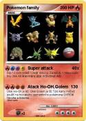 Pokemon family