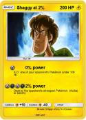 Shaggy at 2%