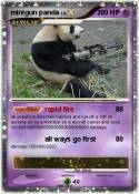 minigun panda