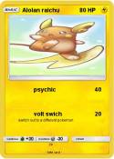 Alolan raichu