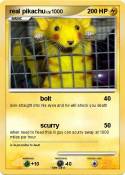 real pikachu