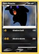 Dark Pikachu