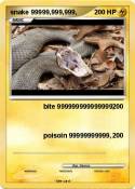 snake 99999,999