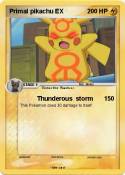 Primal pikachu