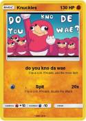 Knuckles