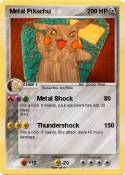 Metal Pikachu