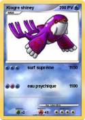 Kiogre shiney
