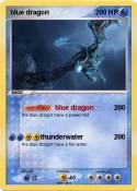 blue dragon