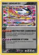 SHINY GENGAR EX