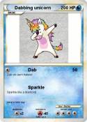Dabbing unicorn