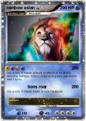 rainbow aslan