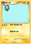 ERROR 404
