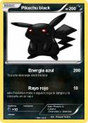 Pikachu black
