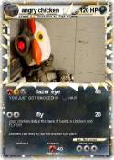 angry chicken