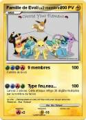 Famille de Evol