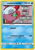 cranberry benso