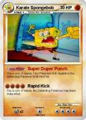 Karate Spongebo