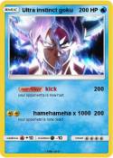Ultra instinct