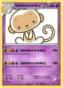 bannana monkey