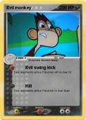 Evil monkey