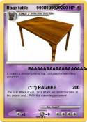 Rage table 9998