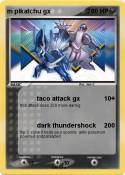 m pikatchu gx