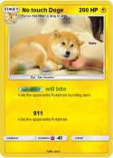 No touch Doge