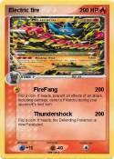Electric fire