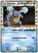 Blastoise 99999